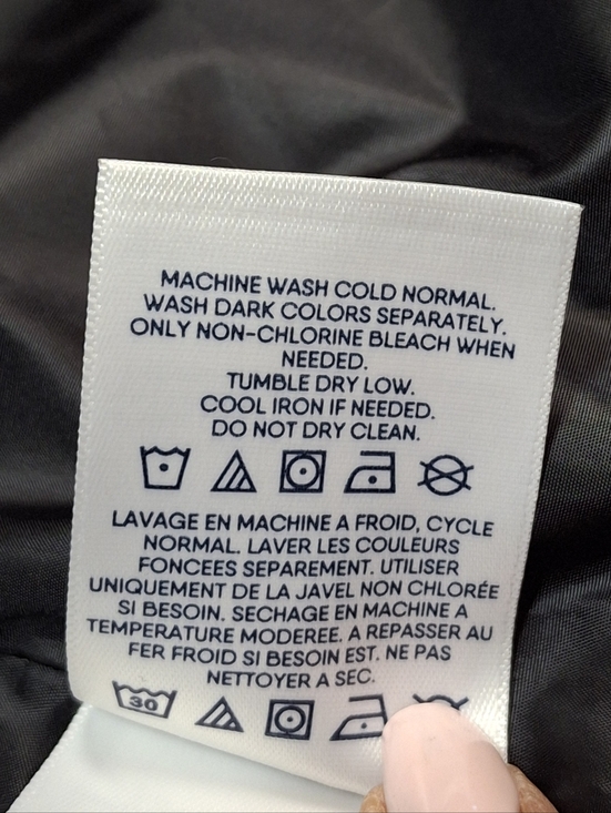 Lands' End Down Puffer Vest Animal Print Burnt Orange Zip     Women Size X-Large - Picture 16 of 16